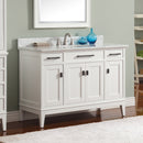 Avanity Madison 49 inch Vanity Combo MADISON-VS48-WT-C