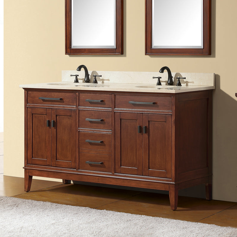 Avanity Madison 61 inch Vanity Combo MADISON-VS60-TO-B