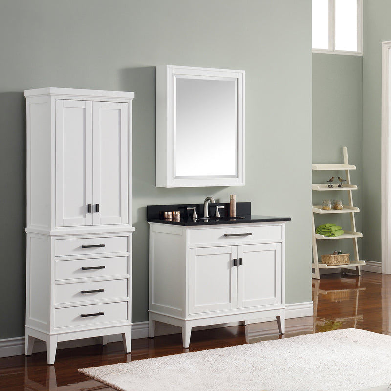 Avanity Madison 37 inch Vanity Combo MADISON-VS36-WT-A