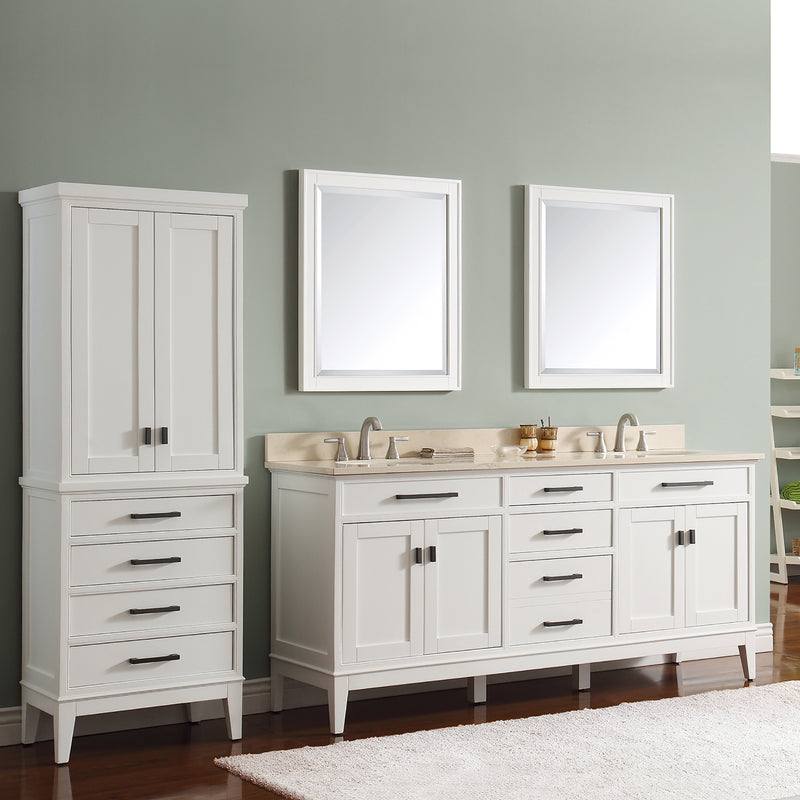 Avanity Madison 73 inch Vanity Combo MADISON-VS72-WT-B