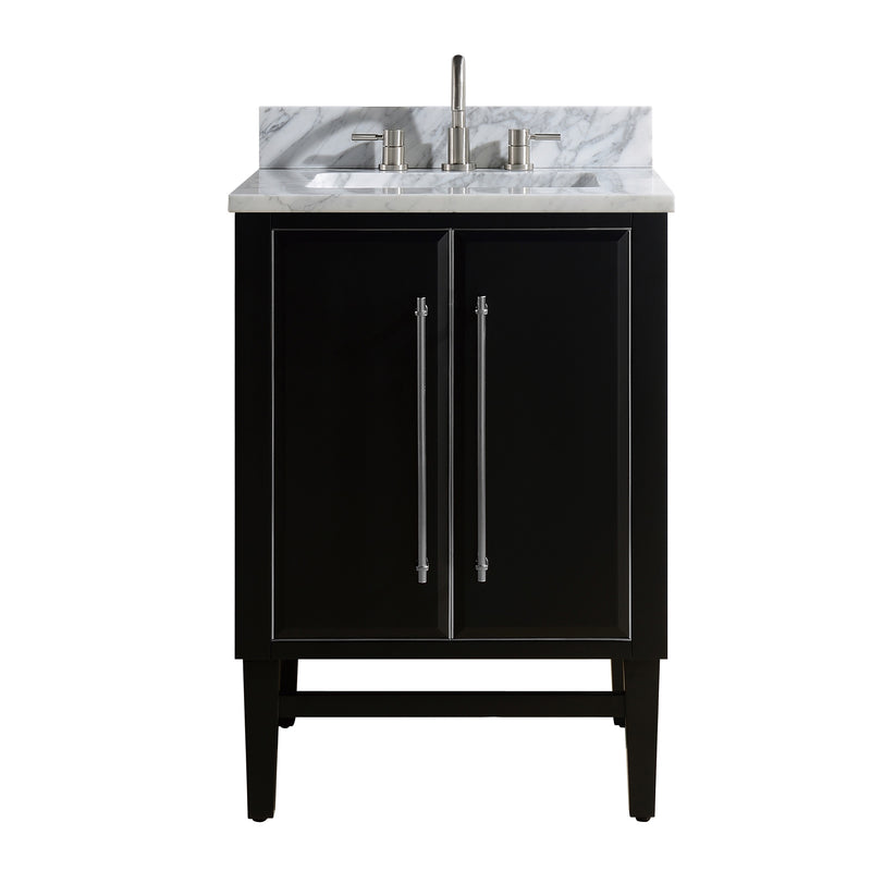 Avanity Mason 25 inch Vanity Combo MASON-VS25-BKS-C