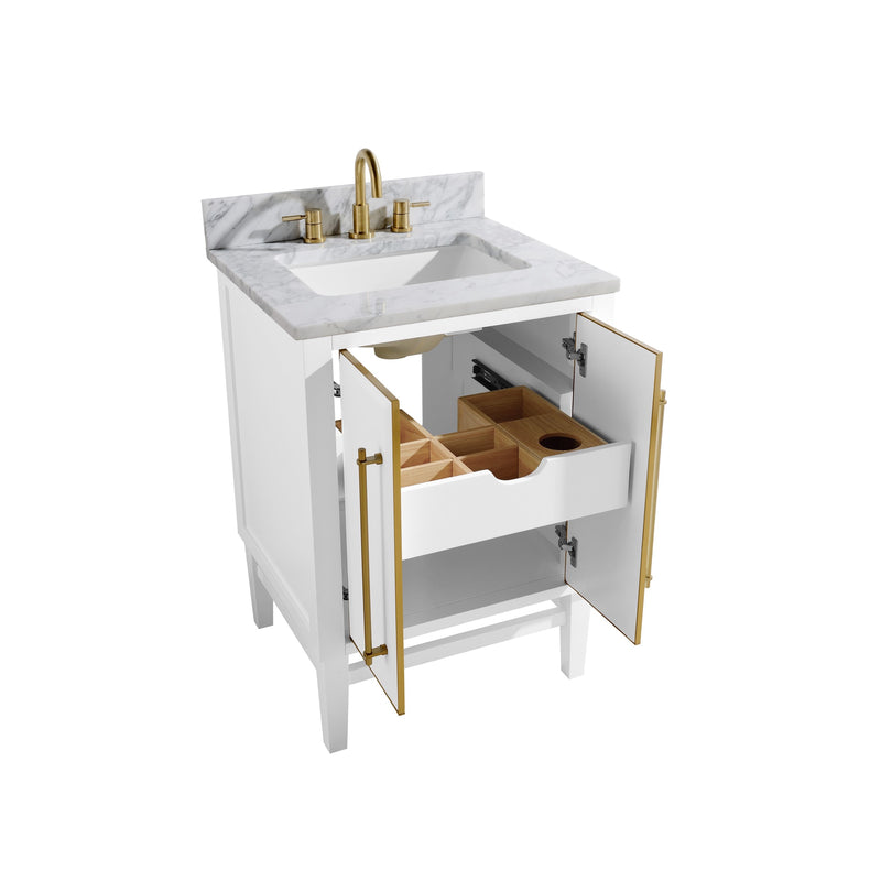 Avanity Mason 25 inch Vanity Combo MASON-VS25-WTG-C