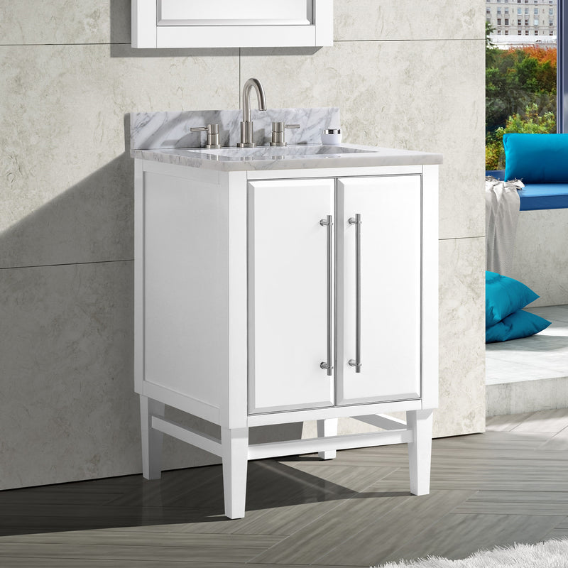 Avanity Mason 25 inch Vanity Combo MASON-VS25-WTS-C