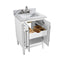 Avanity Mason 25 inch Vanity Combo MASON-VS25-WTS-C