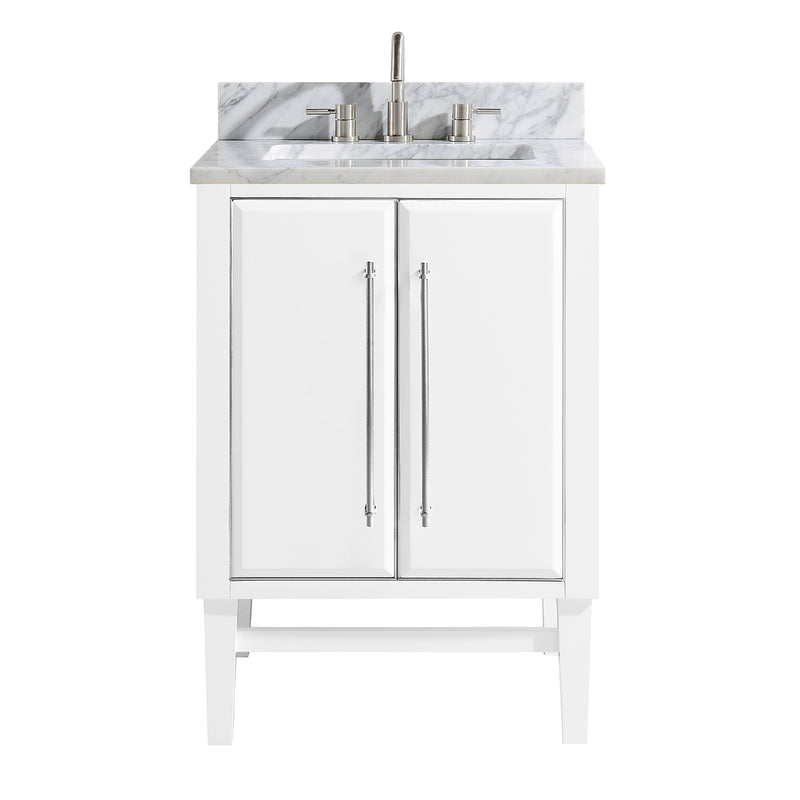 Avanity Mason 25 inch Vanity Combo MASON-VS25-WTS-C