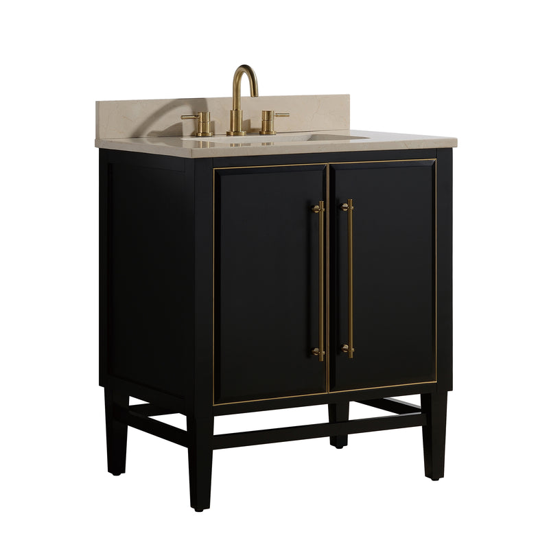 Avanity Allie 37 inch Vanity Combo ALLIE-VS37-WTS-GQ