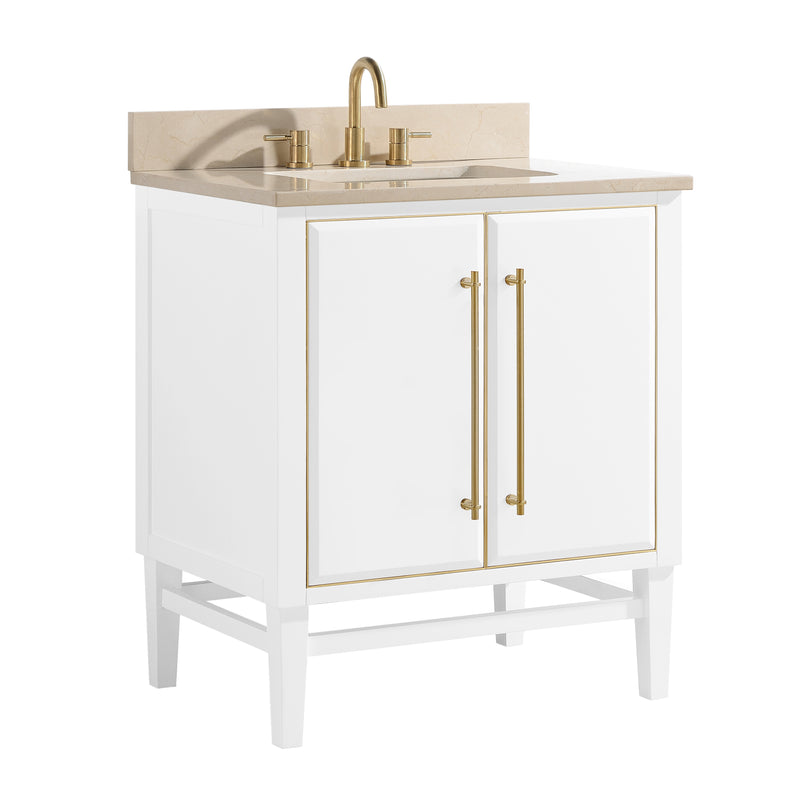 Avanity Allie 43 inch Vanity Combo ALLIE-VS43-WTG-C