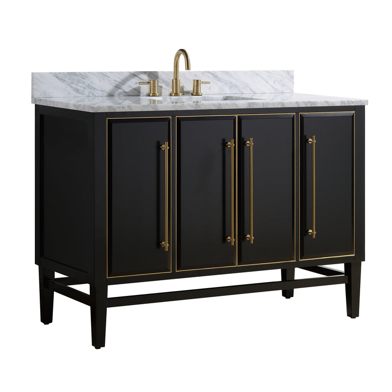 Avanity Allie 43 inch Vanity Combo ALLIE-VS43-WTG-GQ