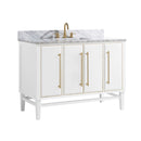 Avanity Austen 48 inch Vanity Only AUSTEN-V48-WTS