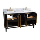 Avanity Mason 61 inch Vanity Combo MASON-VS61-BKG-C