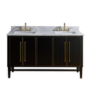 Avanity Mason 61 inch Vanity Combo MASON-VS61-BKG-C