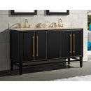 Avanity Mason 61 inch Vanity Combo MASON-VS61-BKG-D