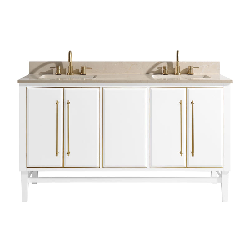 Avanity Mason 61 inch Vanity Combo MASON-VS61-WTG-D