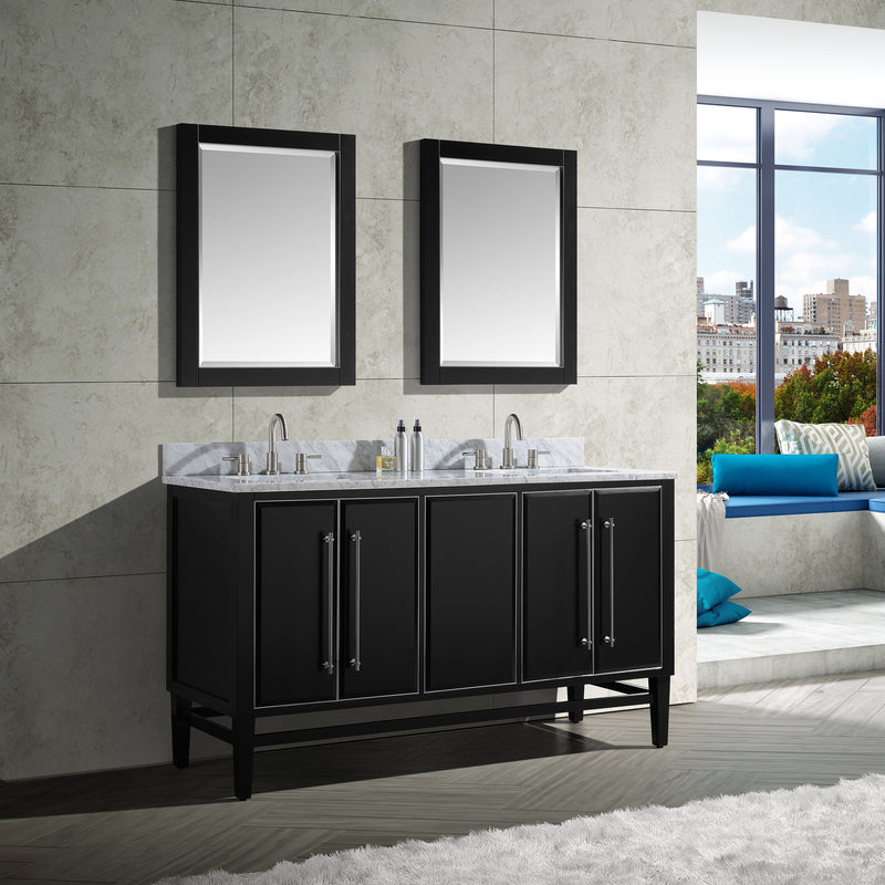 Avanity Mason 60 inch Vanity Only MASON-V60-BKS