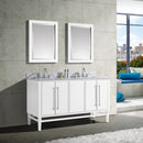 Avanity Mason 60 inch Vanity Only MASON-V60-WTS