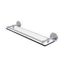 Allied Brass Monte Carlo 22 Inch Tempered Glass Shelf with Gallery Rail MC-1-22-GAL-PC