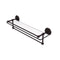 Allied Brass 22 Inch Gallery Glass Shelf with Towel Bar MC-1TB-22-GAL-ABZ