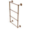 Allied Brass Monte Carlo Collection 4 Tier 24 Inch Ladder Towel Bar MC-28-24-BBR