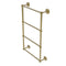 Allied Brass Monte Carlo Collection 4 Tier 24 Inch Ladder Towel Bar with Dotted Detail MC-28D-24-UNL