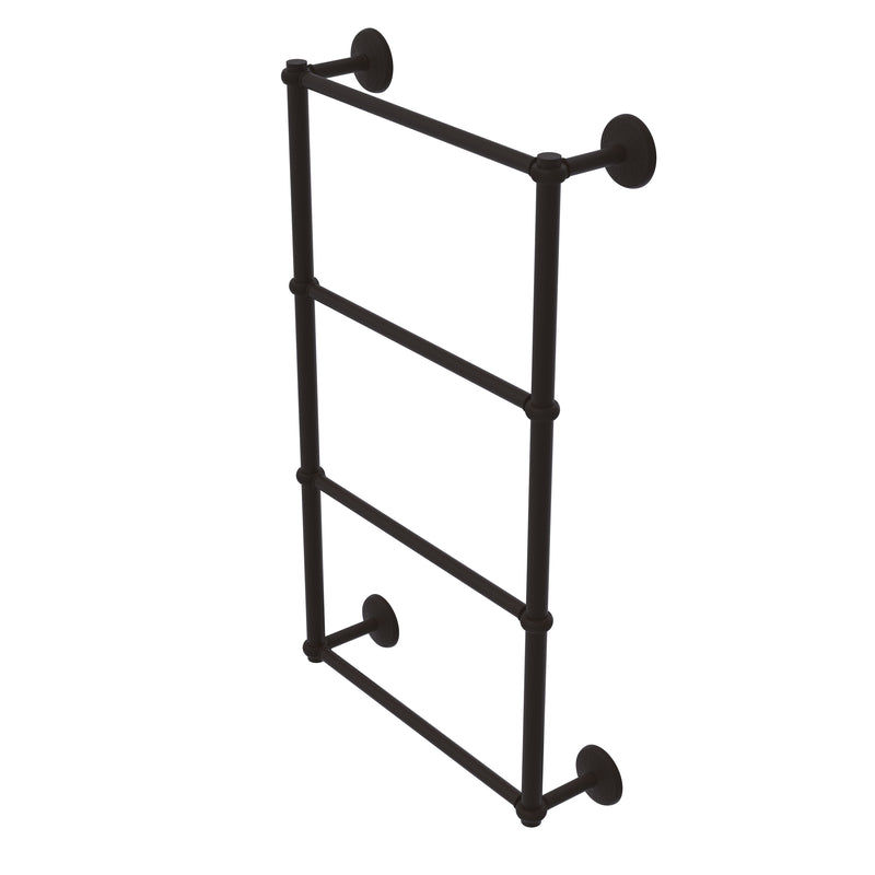 Allied Brass Monte Carlo Collection 4 Tier 24 Inch Ladder Towel Bar with Twisted Detail MC-28T-24-ORB