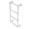 Allied Brass Monte Carlo Collection 4 Tier 24 Inch Ladder Towel Bar with Twisted Detail MC-28T-24-PC