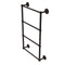 Allied Brass Monte Carlo Collection 4 Tier 30 Inch Ladder Towel Bar with Twisted Detail MC-28T-30-ORB