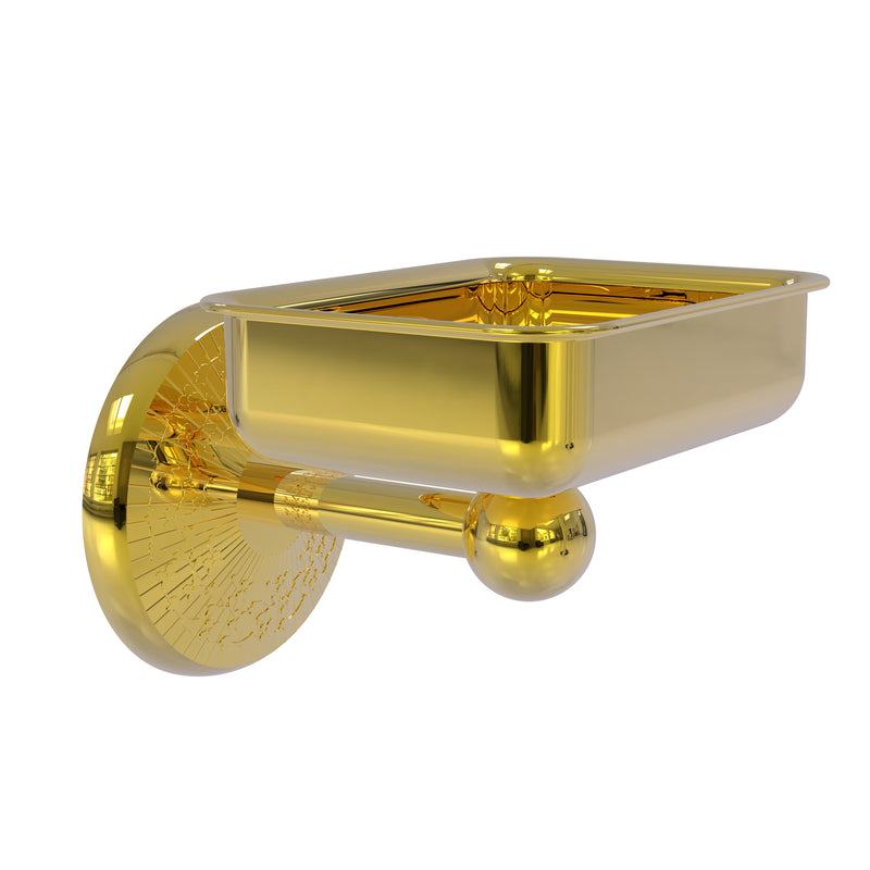 Allied Brass Monte Carlo Collection Wall Mounted Soap Dish MC-32-PB