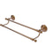 Allied Brass Monte Carlo Collection 24 Inch Double Towel Bar MC-72-24-BBR