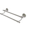 Allied Brass Monte Carlo Collection 24 Inch Double Towel Bar MC-72-24-SN