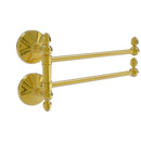 Allied Brass Monte Carlo Collection 2 Swing Arm Towel Rail MC-GTB-2-PB