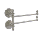 Allied Brass Monte Carlo Collection 2 Swing Arm Towel Rail MC-GTB-2-SN