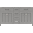 Modern Fittings Caroline 60" Double Cabinet Vanity