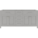 Modern Fittings Caroline 72" Double Cabinet Vanity