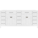 Modern Fittings Caroline Parkway 72" Double Cabinet Vanity