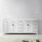 Modern Fittings Caroline Parkway 78" Double Cabinet Vanity