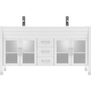 Modern Fittings Ava 63" Double Bath Vanity with Engineered Stone Top and Round Sinks