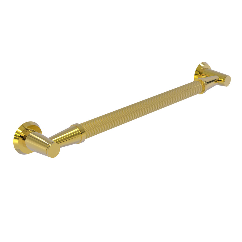 Allied Brass 24 Inch Reeded Grab Bar MD-GRR-24-PB