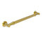 Allied Brass 36 Inch Reeded Grab Bar MD-GRR-36-PB