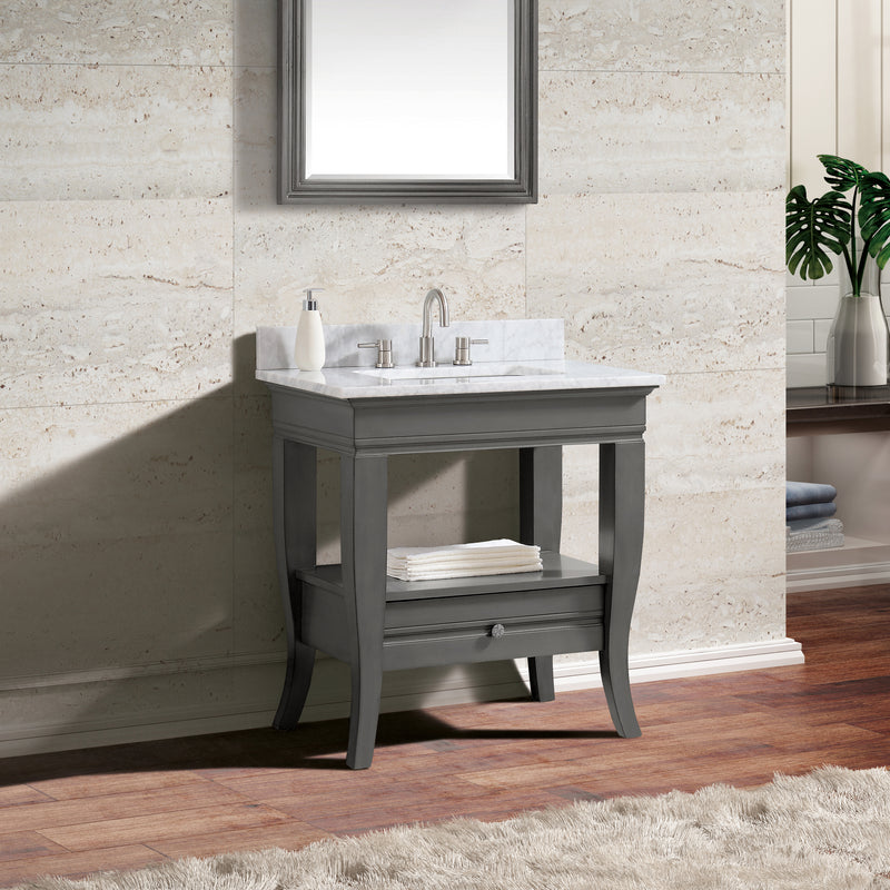 Avanity Milano 31 inch Vanity Combo MILANO-VS31-LC-C