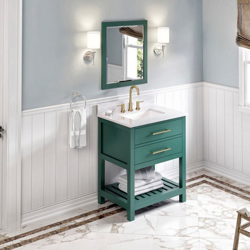 Jeffrey Alexander 24 W x 1" D x 28" H Cade Mirror Vanity