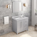 Jeffrey Alexander 33" W x 1" D x 28" H Cade mirror Vanity