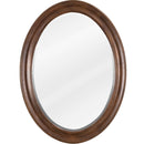 Jeffrey Alexander 23-3/4" W x 1" D x 31-1/2" H Nutmeg Clairemont mirror