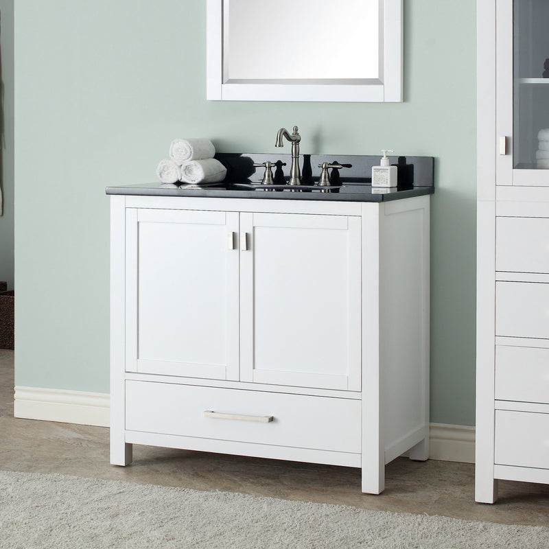 Avanity Modero 37 inch Vanity Combo MODERO-VS36-WT-A