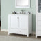 Avanity Modero 37 inch Vanity Combo MODERO-VS36-WT-C