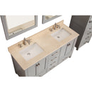 Avanity Modero 61 inch Double Vanity Combo MODERO-VS60-CG-B