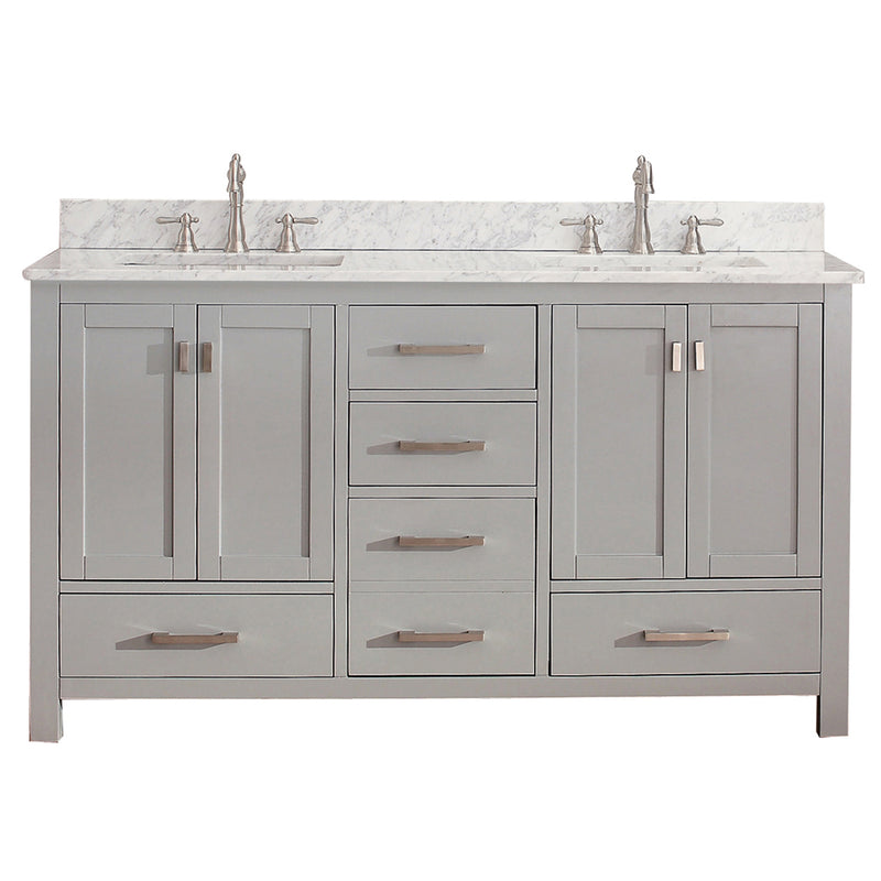 Avanity Modero 61 inch Double Vanity Combo MODERO-VS60-CG-C