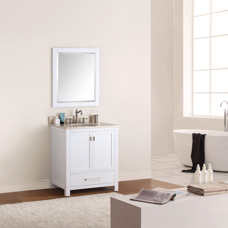 Avanity Modero 31 inch Vanity Combo MODERO-VS30-WT-B