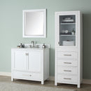 Avanity Modero 37 inch Vanity Combo MODERO-VS36-WT-C