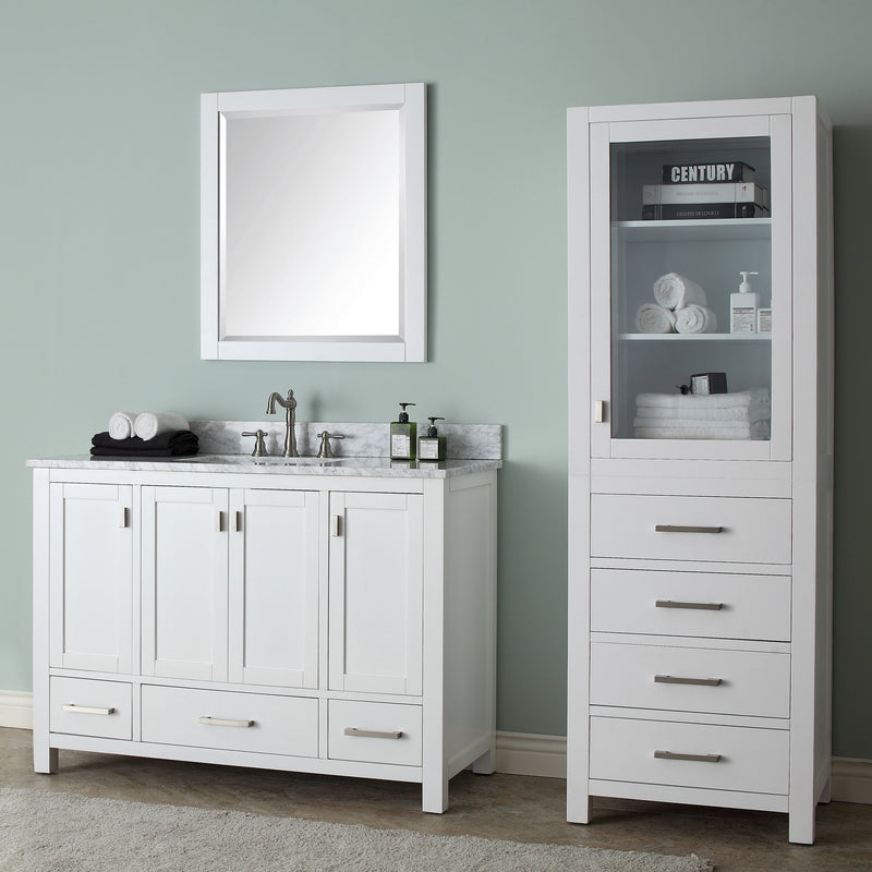 Avanity Modero 49 inch Vanity Combo MODERO-VS48-WT-C