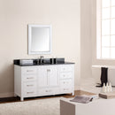 Avanity Modero 61 inch Single Vanity Combo MODERO-VS60-WT-A-A